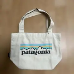 patagonia トートバッグ クリーム色