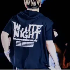 BIGBANG SOL 黒　タンクトップ　ノースリーブ　パーカー　L