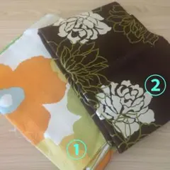 【断捨離強化中】なにか作るつもりだった生地たち③（花柄大判セット）