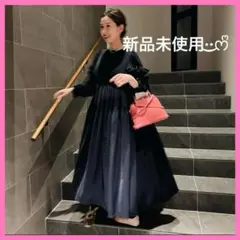 アンミヌ unminou♥新品未使用 ダブルフリルワンピース