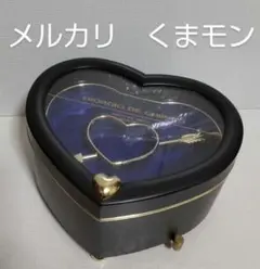 【送料込み】ハート　オルゴール　小物入れ