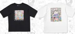 ユニクロ ポップマート ザ・モンスターズ ラブブ Tシャツ Mサイズ(黒・白)