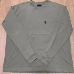snow peak オリーブ ロングスリーブTシャツ　スノーピーク