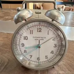 【you'll 】TIFFANY & CO. ツインベルアラームクロック Tiffany & Co. - ティファニー ツインベルアラームクロック