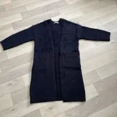 moussyニットカーデ 切り替え