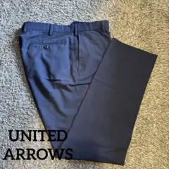 UNITED ARROWS ネイビー スラックス サイズ50