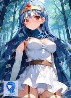 【まとめ買い割引対象】0168　アートポスター　A4サイズ　美女