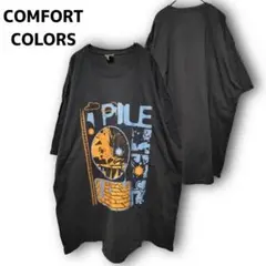 a068　【COMFORT COLORS】　Tシャツ　輸入古着　プリント　２XL