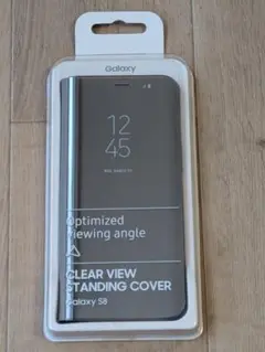 純正Galaxy S8 クリアビュー スタンディングカバー