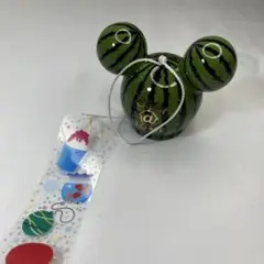 ディズニー　風鈴　スイカ