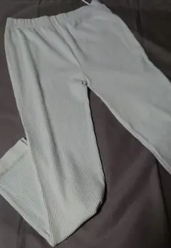 美品 Samantha Mos2 blue リブレギンス ホワイト F