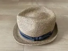 Polcadot ラフィア　麦わら帽子