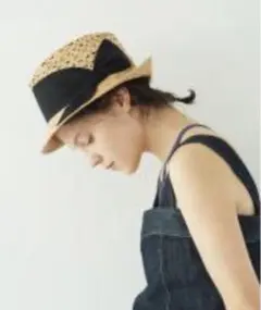 【新品タグ付】Mia Hat & Accessoryミアハット　中折れ麦わら帽子