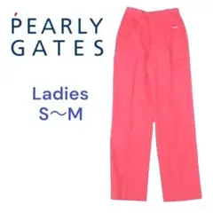 A316 PEARLY GATES GOLF ゴルフウェア ツータックパンツ