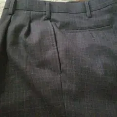 高校制服ダークグレー チェック柄 スラックス１本