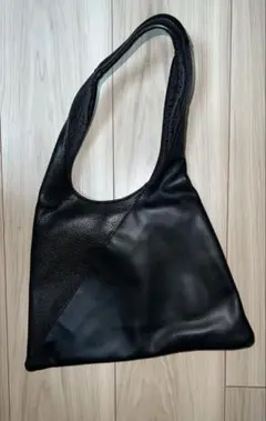 RAGEBLUE 黒 レザー バッグ ショッパーバッグ