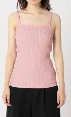 【美品】EDIT.FOR LULU ストレッチリブキャミソール