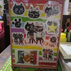 ペプリー　Pebbly ララキューブ　シールポスター未使用品