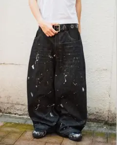 that's life リジットデニム ブラック Mサイズ
