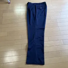 新品作業ズボン紺ツータック