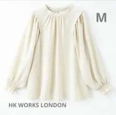 HK WORKS LONDON　ハイネックブラウス　　M　新品
