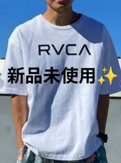 RVCA　希少　 ビッグロゴ半袖　Tシャツ ホワイト　新品