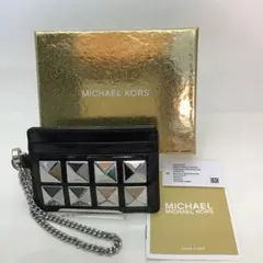 ❣️未使用❣️MICHAEL KORS カードケースチェーン付き34H1ST9D1A