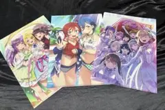ラブライブシリーズ　クリアファイル3枚セット
