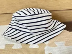 TOMMY HILFIGER バケットハット 80 ボーダー