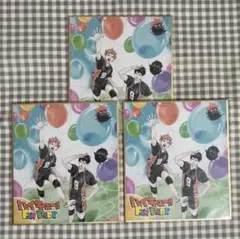 ハイキュー!! ファンパーク　描き下ろし入場特典　色紙　3枚