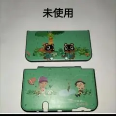 new3dsll どうぶつの森　新品　　未使用　保護カバー　保護ケース