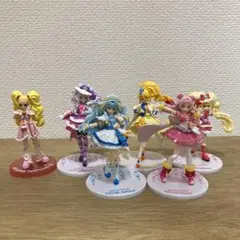 HUGっと!プリキュア　フィギュア5体＋おまけ1体