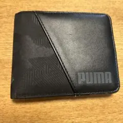 PUMA ブラック 二つ折り財布