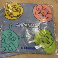 【新品未使用】　アンパンマン　ドラえもん　ハンカチ　タオル　非売品　セット売り