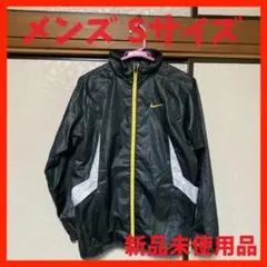 ナイキ ランニングジャケット シェルジャケット 黒 黄色 白 メンズ Sサイズ