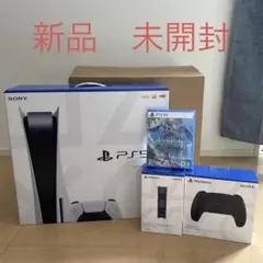 【新品】PS5 本体+Horizon +充電スタンド+コントローラー黒