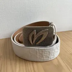 マスターバニー エディション　ベルト　白