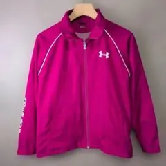 アンダーアーマー ウインドブレーカー MD マゼンタ ピンク 軽量 ジャケット
