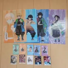 鬼滅の刃ファミマコラボクリアファイルアクリルチャームシールセット