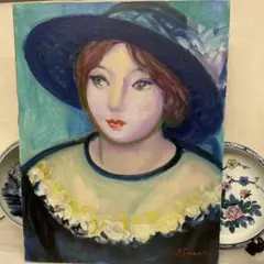 美術館収蔵画家　田中繁吉 「海老」 油彩 アンティーク m24501409814_1.jpg?1745217296