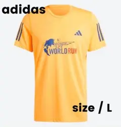 ①【新品】WINGS FOR LIFE WORLD RUN Tシャツ Lサイズ