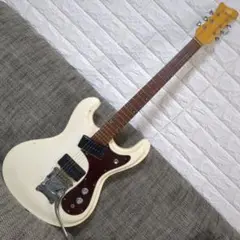 ■Mosrite モズライトエレキ用クロコダイルハードケース！美品です！ ⬛️Mosrite モズライトエレキ用クロコダイルハードケース