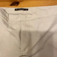 ZARA BASIC ベージュスラックス 38