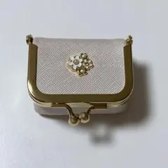 がま口ジュエリーケース　アフタヌーンティー