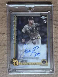 Sean Reynolds サイン入り ルーキーカード topps 2025