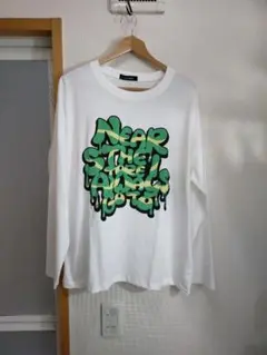 新品 Vandash ロゴプリント 長袖 Tシャツ L