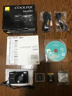 【付属品多数】 Nikon COOLPIX S6100 ブラック