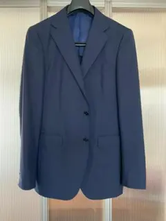 BEAMS F ネイビー 3ボタンスーツ 50 L～LL 日本製 ネクタイ付