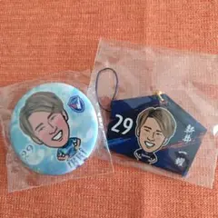 Vファーレン長崎 缶バッジ 絵馬 新井一耀選手