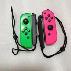 Nintendo Switch ジョイコン 緑とピンク